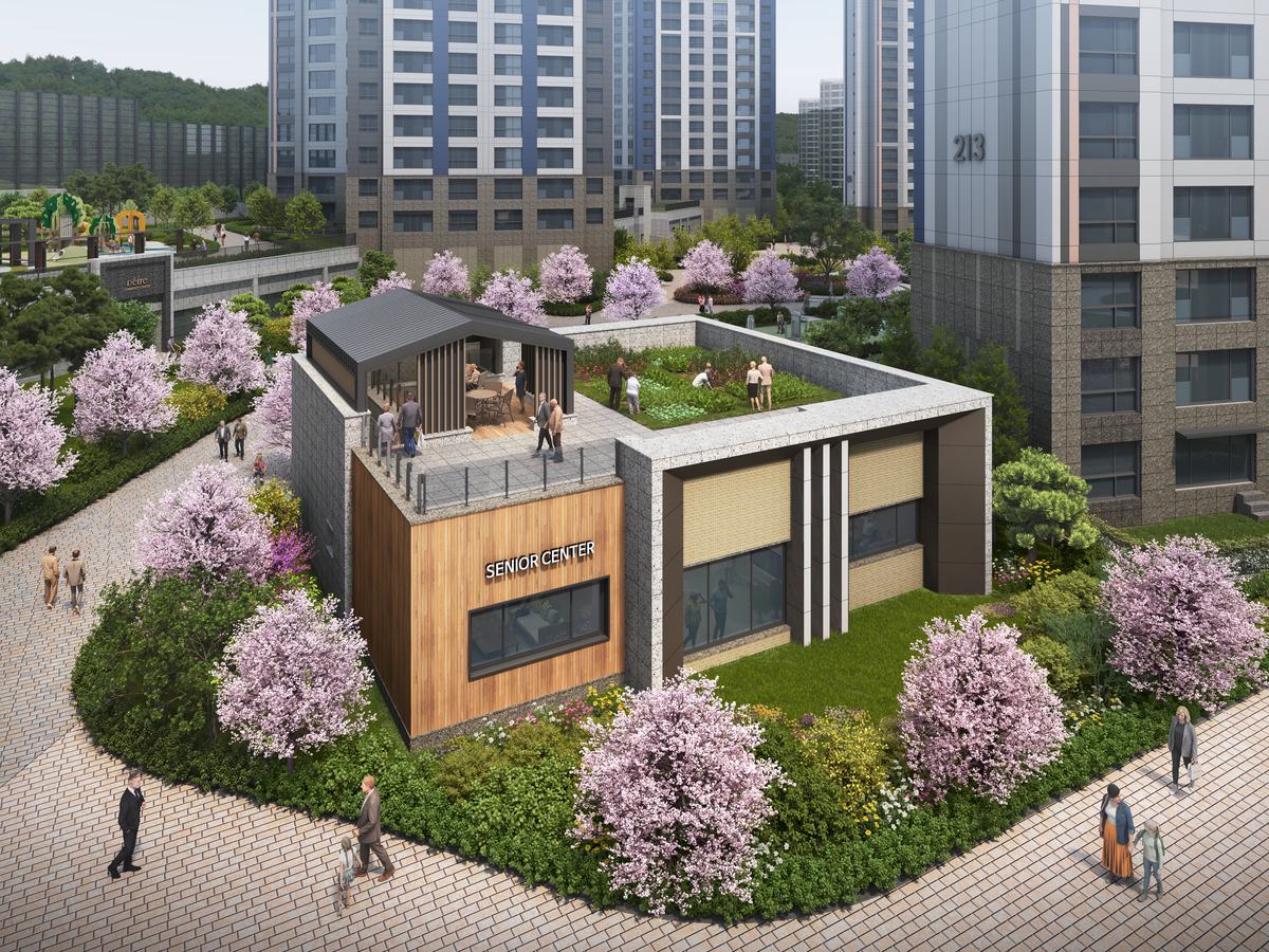 경로당 투시도
